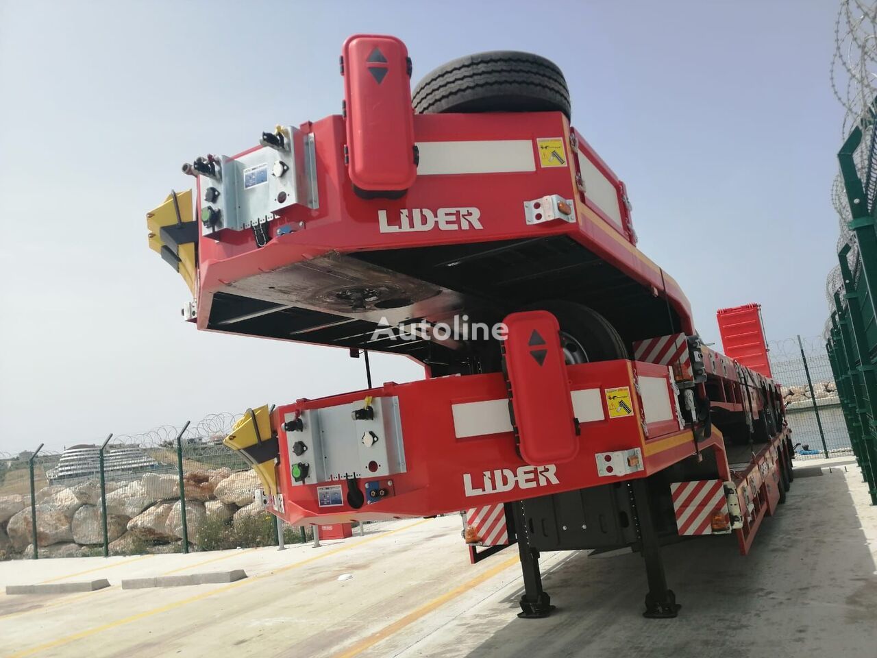 LIDER 2024  READY IN STOCK 50 TONS CAPACITY LOWBED līzingu LIDER 2024  READY IN STOCK 50 TONS CAPACITY LOWBED: foto 9