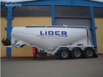 Jaunā Puspiekabe cisterna pārvadāšana cements LIDER 2024 YEAR NEW BULK CEMENT manufacturer co.: foto 5