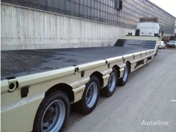 LIDER 2024 model 150 Tons capacity Lowbed semi trailer - Puspiekabe zema profila platforma: foto 2