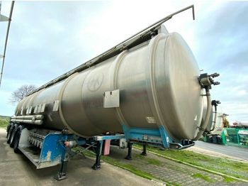 Puspiekabe cisterna Magyar Benzin - 39520-9-SAF-LIFT-INOX: foto 1