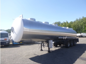 Puspiekabe cisterna pārvadāšana ķimikāliju Magyar Chemical tank inox 32.5 m3 / 1 comp: foto 1