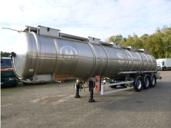 Puspiekabe cisterna pārvadāšana ķimikāliju Magyar Chemical tank inox 35 m3 / 1 comp: foto 1