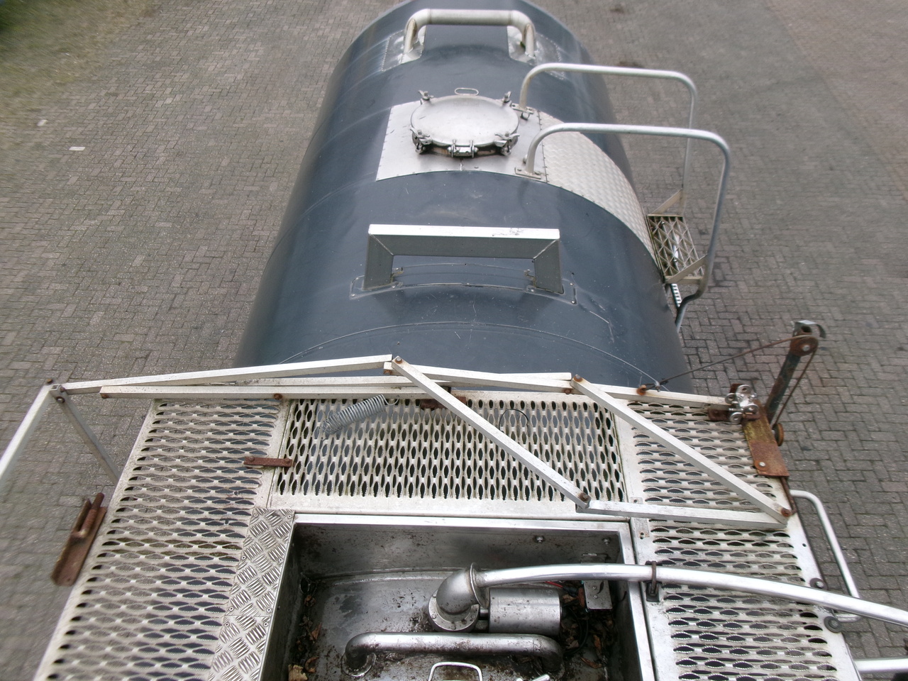 Puspiekabe cisterna pārvadāšana ķimikāliju Magyar Chemical tank inox 37.4 m3 / 1 comp / ADR 30/11/2023: foto 11