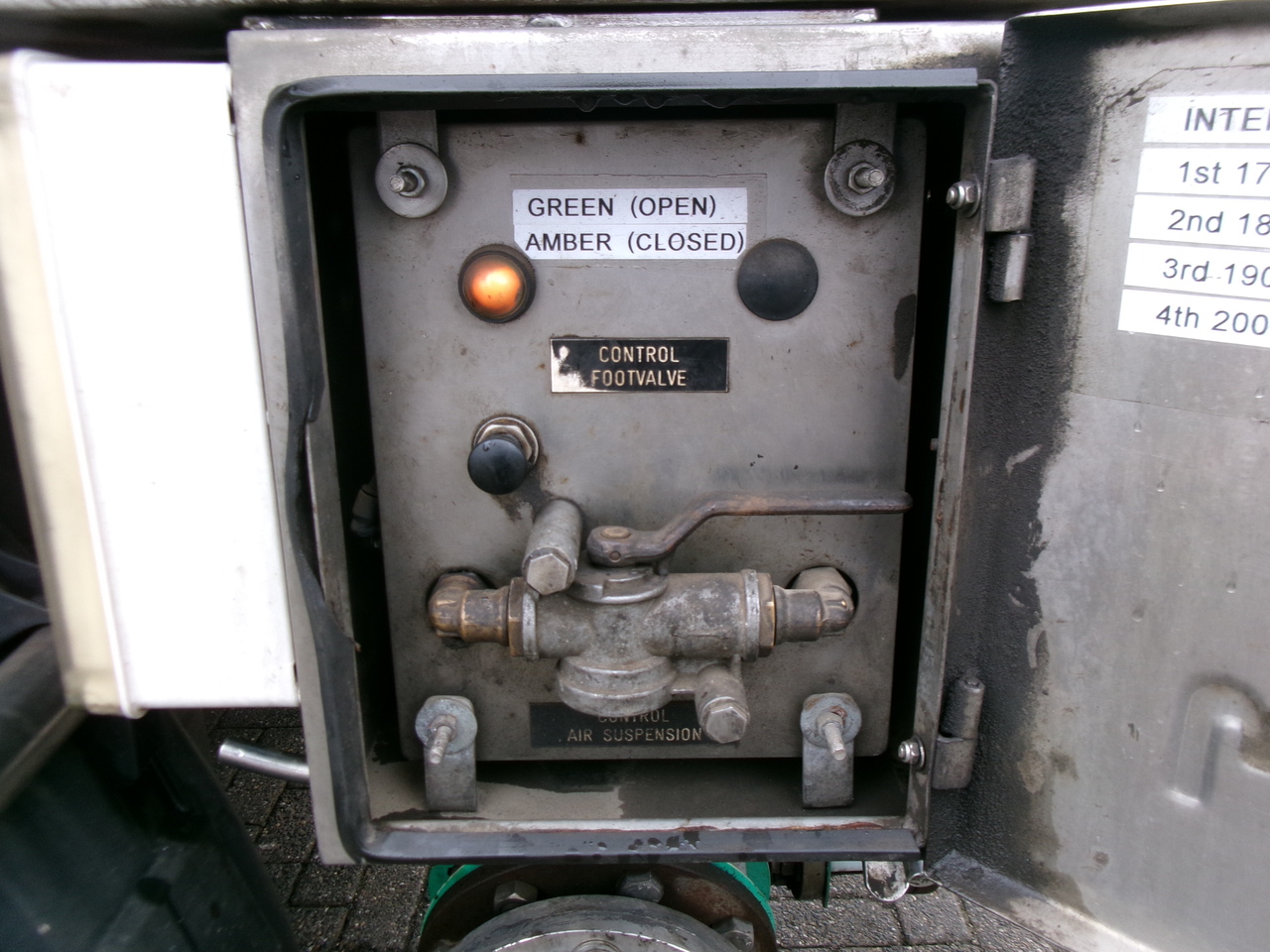 Puspiekabe cisterna pārvadāšana ķimikāliju Magyar Chemical tank inox 37.4 m3 / 1 comp / ADR 30/11/2023: foto 6