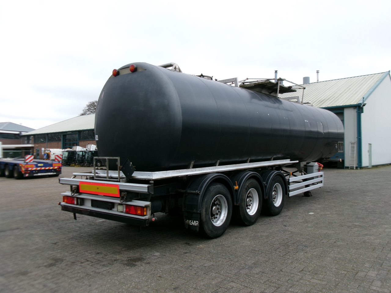 Puspiekabe cisterna pārvadāšana ķimikāliju Magyar Chemical tank inox 37.4 m3 / 1 comp / ADR 30/11/2023: foto 4