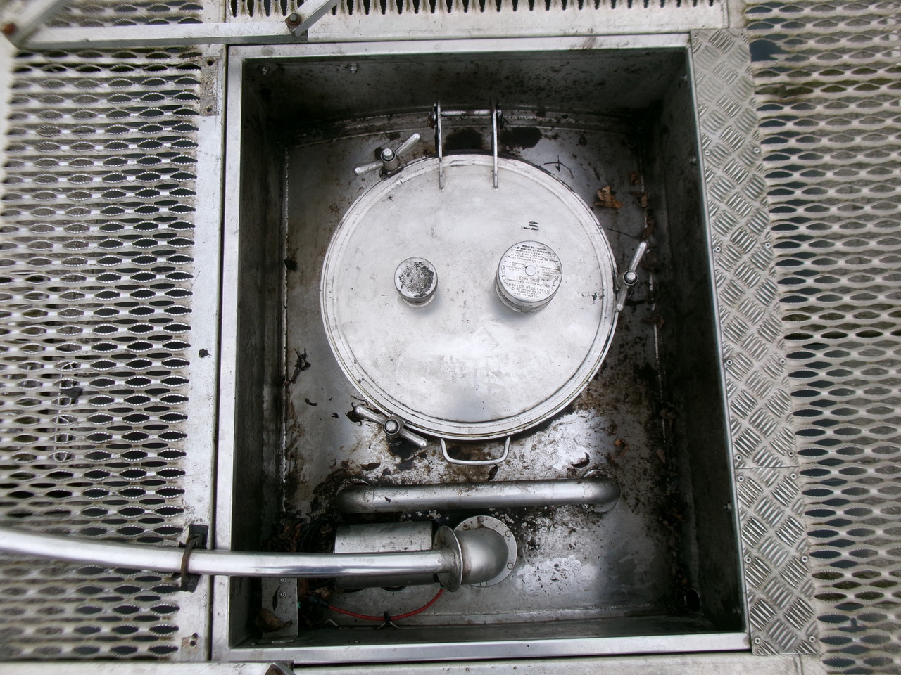 Puspiekabe cisterna pārvadāšana ķimikāliju Magyar Chemical tank inox 37.4 m3 / 1 comp / ADR 30/11/2023: foto 7
