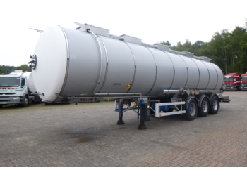 Puspiekabe cisterna pārvadāšana ķimikāliju Magyar Chemical tank inox 37.5 m3 / 1 comp // ADR Valid til 26/03/2023: foto 1