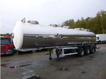 Puspiekabe cisterna pārvadāšana ķimikāliju Maisonneuve Chemical tank inox 32.4 m3 / 1 comp: foto 1