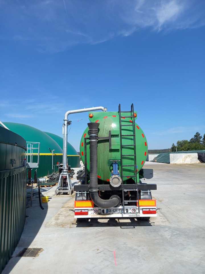 Jaunā Puspiekabe cisterna pārvadāšana ķimikāliju NURSAN Slurry Tanker: foto 15