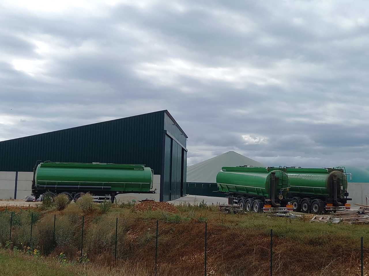 Jaunā Puspiekabe cisterna pārvadāšana ķimikāliju NURSAN Slurry Tanker: foto 13