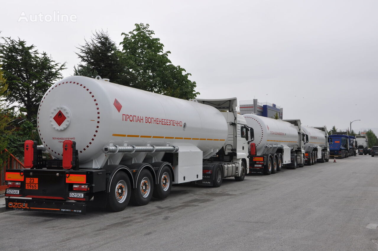 Jaunā Puspiekabe cisterna pārvadāšana gāzes Özgül GAS TANKER SEMI TRAILER: foto 8