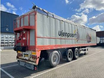 Bulthuis TSAA 54m3 Bandwagen Kartoffel Lenkachse APK/TÜV 08/23  - puspiekabe ar grīdas transportieri