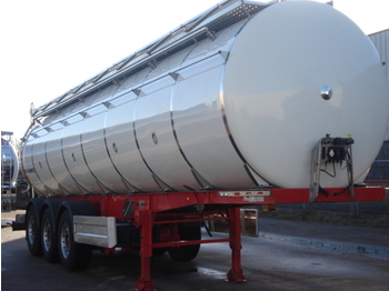 BERGER-SANTI, Weight: 5.300 kg. 32.000 L. (10 m3+6m3+6m3+10m3) - Puspiekabe cisterna