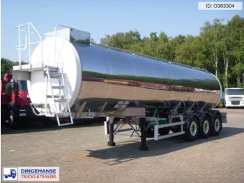 Clayton Commercials Food tank inox 30 m3 / 1 comp - Puspiekabe cisterna