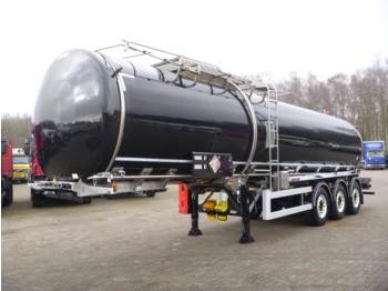 Crossland Bitumen tank inox 33.4 m3 + heating / ADR/GGVS - Puspiekabe cisterna