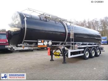 Crossland Bitumen tank inox 33.4 m3 + heating / ADR/GGVS - Puspiekabe cisterna