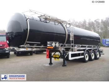 Crossland Bitumen tank inox 33.4 m3 + heating / ADR/GGVS - Puspiekabe cisterna