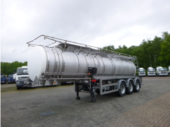 Crossland Chemical tank inox 22.5 m3 / 1 comp / ADR 08/2019 - Puspiekabe cisterna