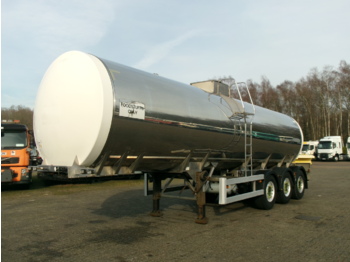 Crossland Food tank inox 30 m3 / 1 comp - Puspiekabe cisterna