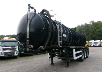 Crossland Vacuum tank alu 33 m3 / 1 comp - Puspiekabe cisterna