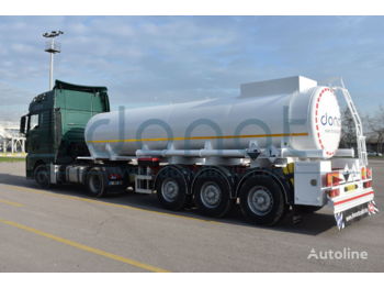 DONAT Stainless Steel Tanker - Sulfuric Acid - Puspiekabe cisterna