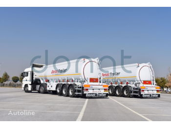 DONAT Tanker for Petrol Products - Puspiekabe cisterna