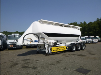 Puspiekabe cisterna Feldbinder Powder tank alu 40 m3 / 1 comp