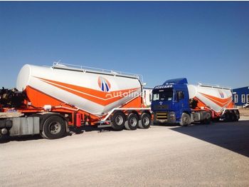 Puspiekabe cisterna LIDER 2020 MODEL NEW CEMENT TANKER
