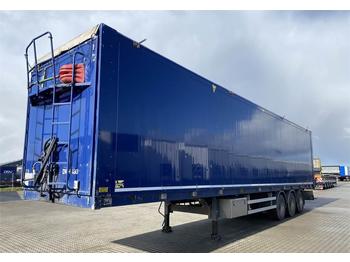 Puspiekabe kustīgās grīdas Kraker 93 M3, New Cargofloor
