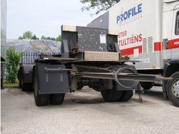ATM 3 assige schamel container aanhangwagen - Puspiekabe noņemamā virsbūve/ Konteineru vedējs