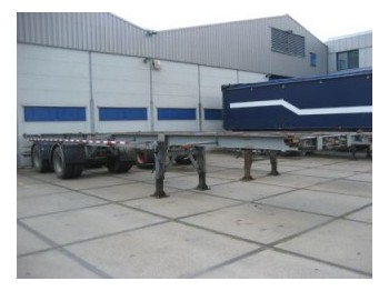 Bulthuis container trailer - Puspiekabe noņemamā virsbūve/ Konteineru vedējs
