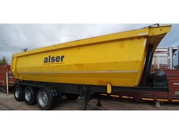 Puspiekabe pašizgāzējs EMIRSAN USED 2011 TIPPER TRAILER SUITABLE FOR REFURBISHMENT