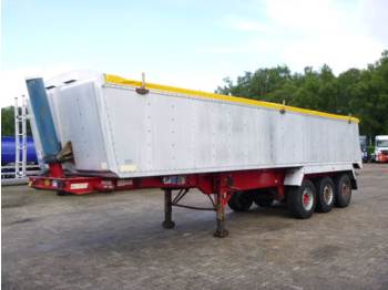 Weightlifter Tipper trailer alu / steel 30 m3 + tarpaulin - Puspiekabe pašizgāzējs