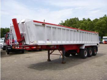 Weightlifter Tipper trailer alu / steel 34.5 m3 + tarpaulin - Puspiekabe pašizgāzējs