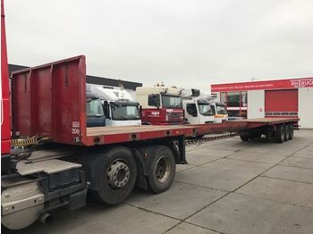 Puspiekabe platforma Nooteboom O-42 VV 7 METER UITSCHUIFBAAR