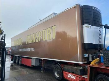 Puspiekabe refrižerators Chereau 3 AXLE - SAF + CARRIER VECTOR 1800