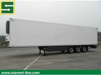Puspiekabe refrižerators Schmitz Cargobull Thermo King SLXi300, Blumenbreit, Palettenkasten