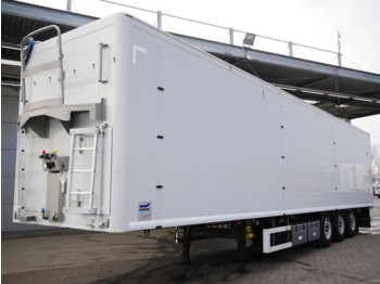 Puspiekabe slēgtā virsbūve Knapen K100 92m3 / Leasing