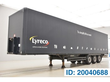 Puspiekabe slēgtā virsbūve Kögel Box semi-trailer