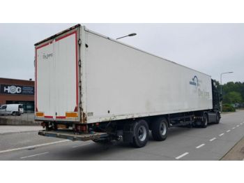 Puspiekabe slēgtā virsbūve Spier KASTEN OPLEGGER + Laadklep