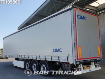 Puspiekabe tenta CIMC SG 03 Liftachse Edscha Palettenkasten BPW