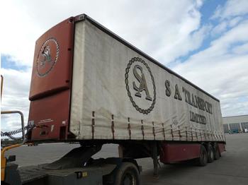 Puspiekabe tenta M & G Tri Axle Curtainsider Trailer
