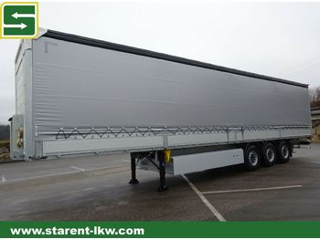 Puspiekabe tenta Schmitz Cargobull Bordwandtautliner,Liftachse, XL-Zert., Palka