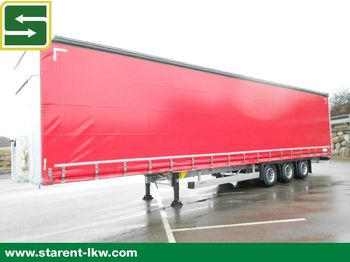 Puspiekabe tenta Schmitz Cargobull Megatrailer,Hubdach,Liftachse, XL+Getränke Zert.
