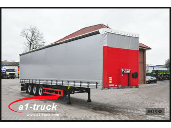 Puspiekabe tenta Schmitz Cargobull S01, verzinkt, 1+3 Liftachse liftbar, neue Plane