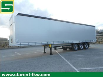 Puspiekabe tenta Schmitz Cargobull Tautliner, Hubdach, Liftachse, XL+Getränke Zert.