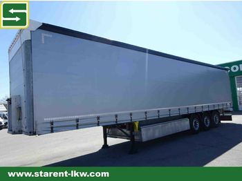 Puspiekabe tenta Schmitz Cargobull Tautliner, Liftachse, Palettenkasten, XL-Zert.