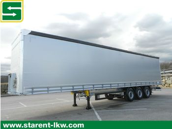 Puspiekabe tenta Schmitz Cargobull Tautliner, Liftachse, XL + Getränke Zertifikat