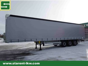 Puspiekabe tenta Schmitz Cargobull Tautliner, Liftachse, XL+Getränkezert.,Alulatten