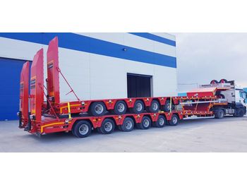 VEGA TRAILER 5 Axle Low-Bed (OZS-L5) - Puspiekabe zema profila platforma